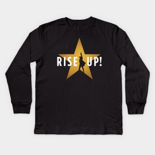 Rise Up! Hamilton Musical Broadway Kids Long Sleeve T-Shirt